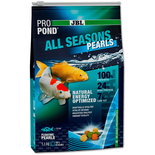 JBL JBL ProPond All Seasons Pearls - 6L/1.1kg - Granulés 4 saisons pour carpes koï et autres poissons de bassin 5011400