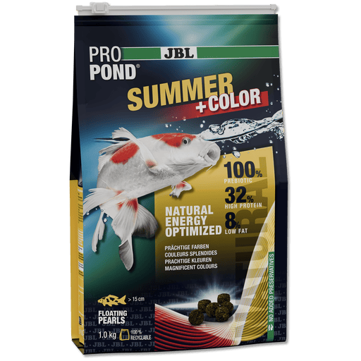 JBL JBL ProPond Summer+Color - 3L/1kg - Aliment d’été pour carpes koïs et autres poissons de bassin 5015200
