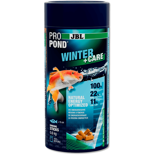 JBL JBL ProPond Winter+Care - 1L/0.6kg - Aliment d'hiver pour carpes koï et autres poissons de bassin 5017100