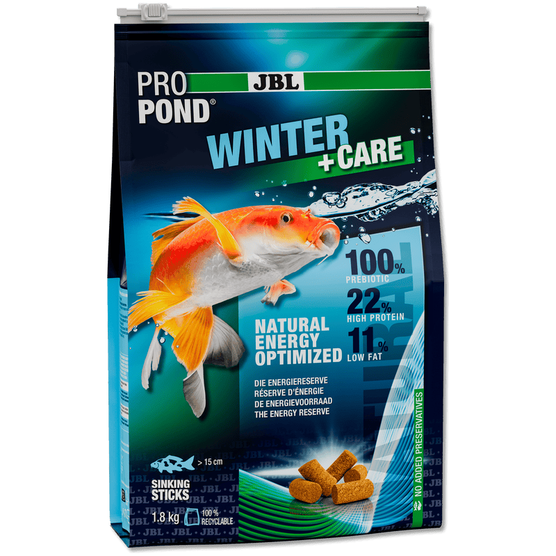 JBL JBL ProPond Winter+Care - 3L/1.8kg - Aliment d'hiver pour carpes koï et autres poissons de bassin 5017200