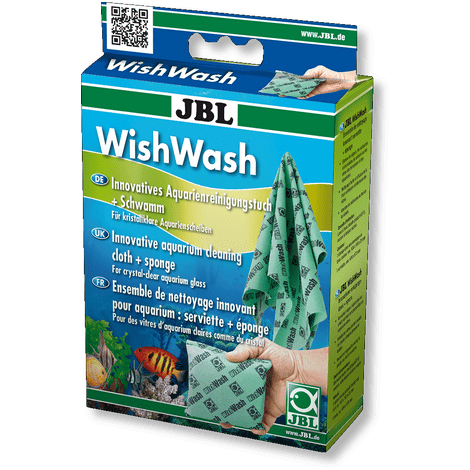 JBL JBL WishWash - Lavette et éponge pour aquariums et terrariums 4014162615268 6152600