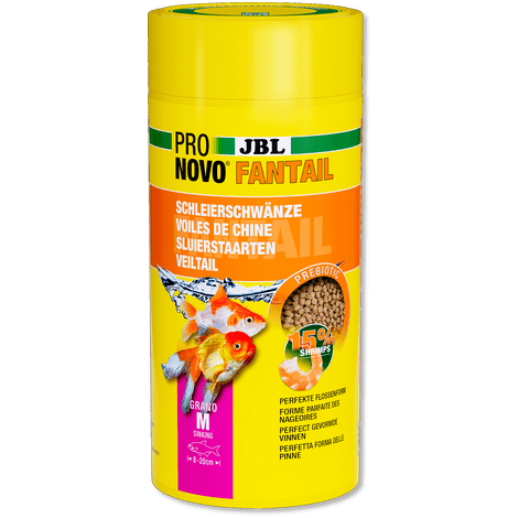 JBL Pronvo Fantail Grano M - Aliment de base Premium en granulés pour Voiles de Chine 4014162313294 3132900