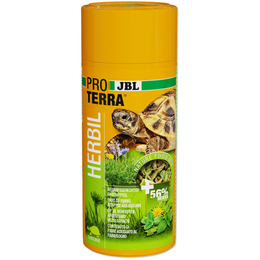 JBL ProTerra JBL Herbil - Aliment de base aux herbes pour toutes les tortues terrestres