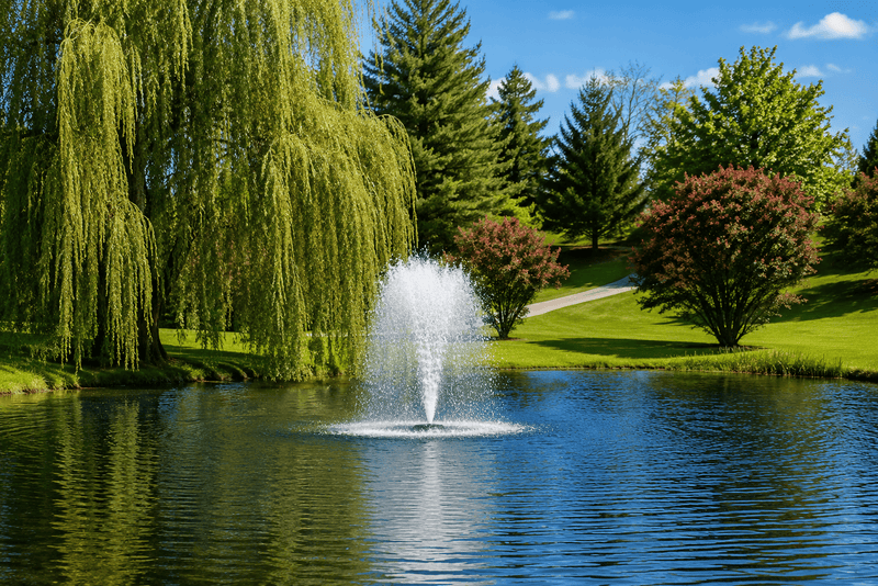 Kasco Pompes pour jeux d'eau Fontaine flottante Kasco 2400EJF – 500W - Aération, oxygénation et mise en valeur des étangs jusqu'à 1 000 m² 8717605094519 MD850