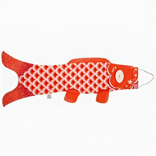 Madame Mo Koinobori Tangerine (S) - 70CM X 26,4CM - Coton Bio 3770027126539 K032