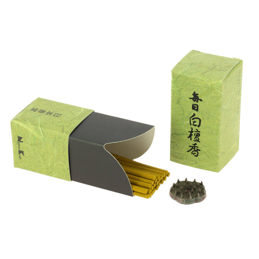 Nippon Kodo Encens japonais Encens Mainichi Byakudan - Santal, 24 Bâtonnets 4902125570115 57011