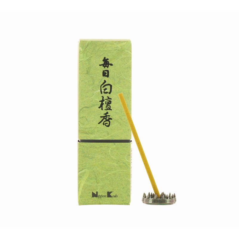 Nippon Kodo Encens japonais Encens Mainichi Byakudan - Santal, 24 Bâtonnets 4902125570115 57011
