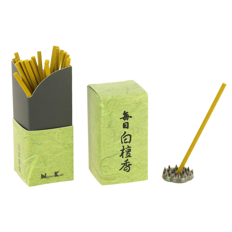 Nippon Kodo Encens japonais Encens Mainichi Byakudan - Santal, 24 Bâtonnets 4902125570115 57011