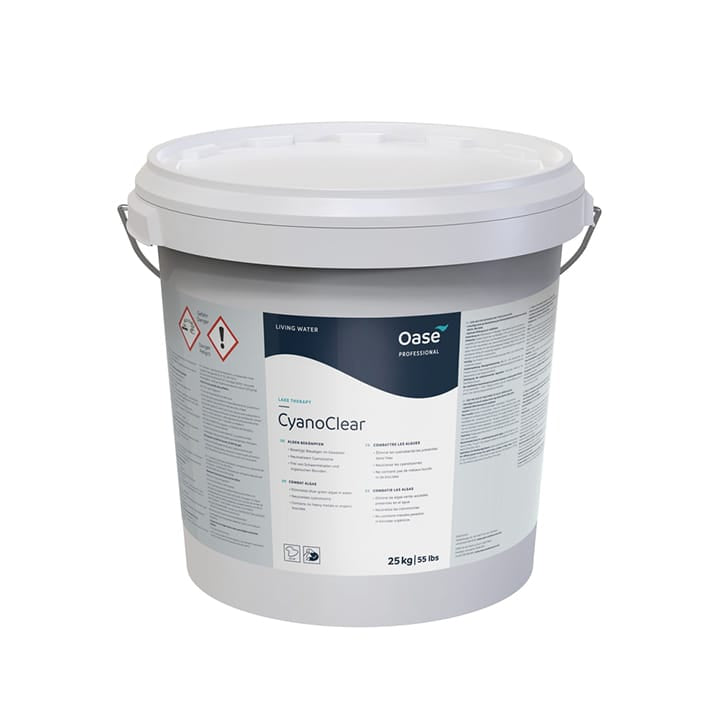 Oase CyanoClear - 25 kg - Traitement professionnel contre les cyanobactéries des étangs et plans d'eau 4010052764955 76495