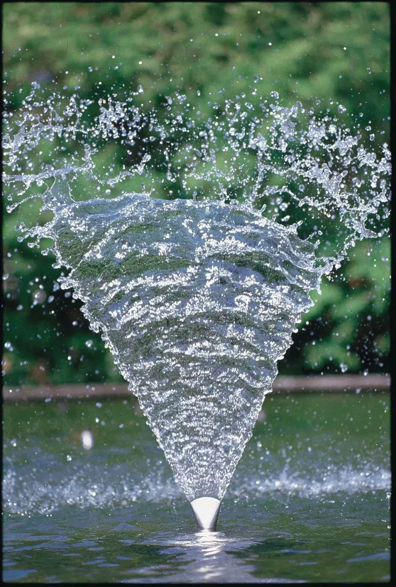 OASE Éventail 10-6 E – buse inox pour voile d’eau de 6 mm