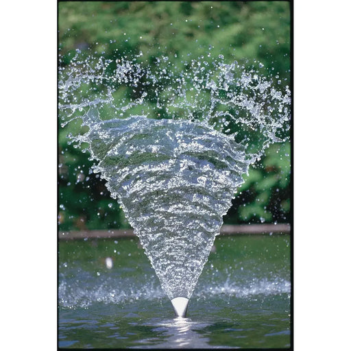 OASE Éventail 10-6 E – buse inox pour voile d’eau de 6 mm