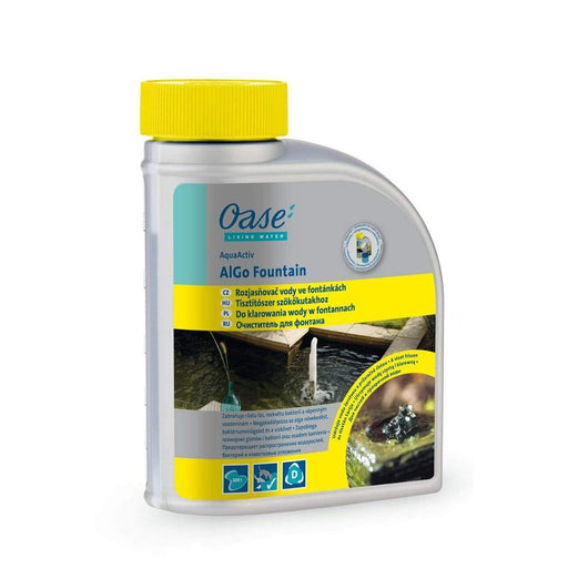 Oase Living Water Produits d'entretien AquaActiv AlGo Fountain 500ml - Idéal pour conserver une eau propre de fontaine - Oase 51278