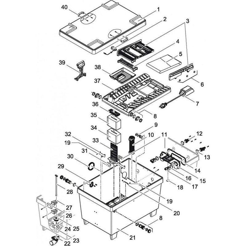 Oase Pièces détachées pour Oase Biotec Screenmatic 36