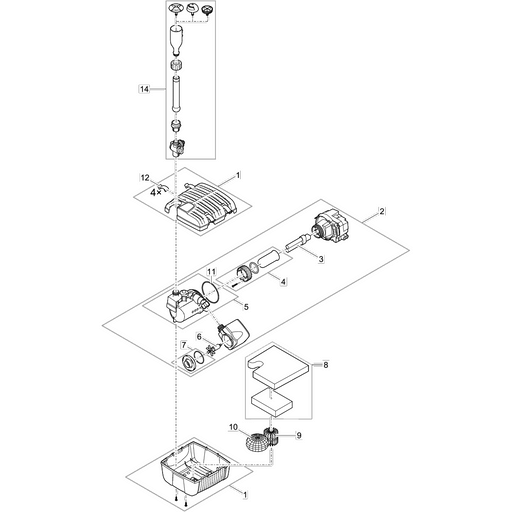 Oase Pièces détachées pour Oase Filtral 1500