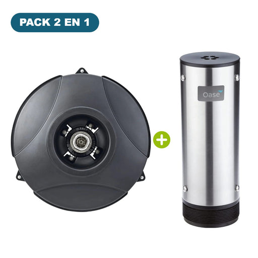 Pack fontaine flottante MAXI II + High Jet 30 – jet 16,5 m – OASE