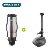 Pack jet d'eau moussant 35-10E + Aquarius Fountain Set Eco 5500 – jet 80 cm – OASE