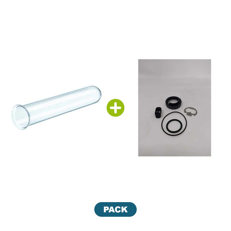 Pack Quartz + écrou de fixation – FiltoClear 16000 / Vitronic 24 W – Oase