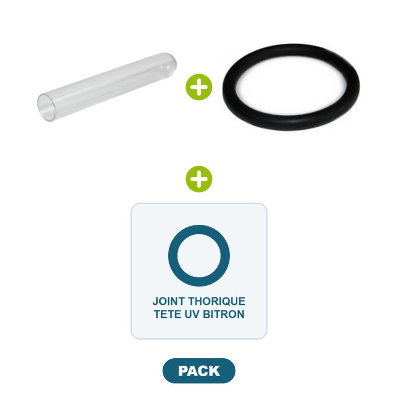 Pack Quartz + joints – Bitron C 36/55 W sans rebord (avant 2013) – Oase