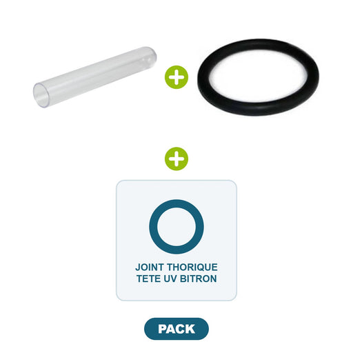 Pack Quartz + joints – Bitron C 36/55 W sans rebord (avant 2013) – Oase