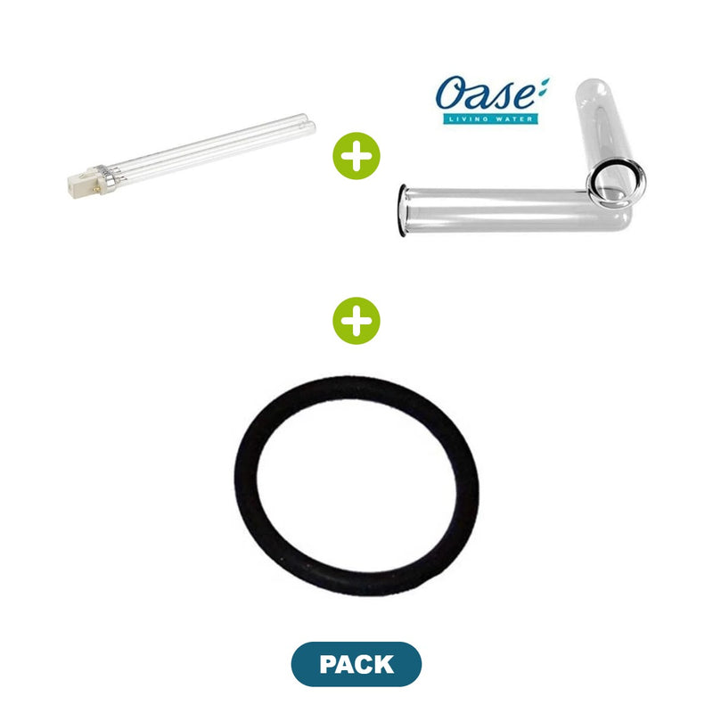 Pack Ampoule Oase 11 W + quartz + joint – Vitronic 11 W – Oase