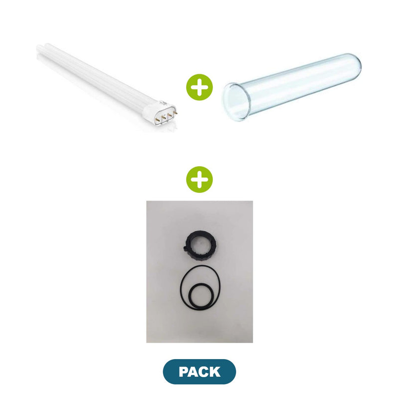Pack Ampoule Philips 24 W + quartz + visserie – Vitronic 24 W – Oase