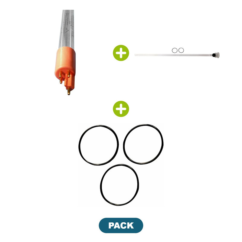 Pack Ampoule Superfish 75 W + quartz + joints – Koi Pro UVC 75 W (2015) – Superfish