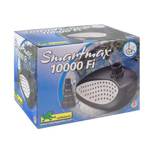 PONDSHOPI UBBINK SMARTMAX 10000Fi - pompe filtrante - moteur fréquence variable, Qmax(l/h) 9350, 80W, Hmax(m) 6,00, 1 1/2'', taille max. particules 6mm 8711465513968 1351396