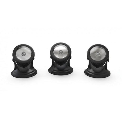 Pontec Eclairages pour étang PondoStar LED warm Set 3 - Spots performants pour un petit bassin - Pontec 90328