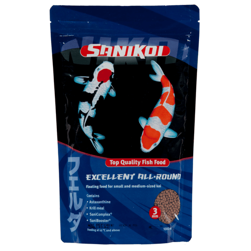 SaniKoi Alimentation pour poissons Nourriture pour poissons Excellent All-Round 3 mm 1 l - SaniKoi 8711921231375 124600