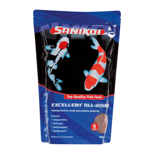 SaniKoi Alimentation pour poissons Nourriture pour poissons Excellent All-Round 6 mm 3 l - SaniKoi 8711921231405 124611