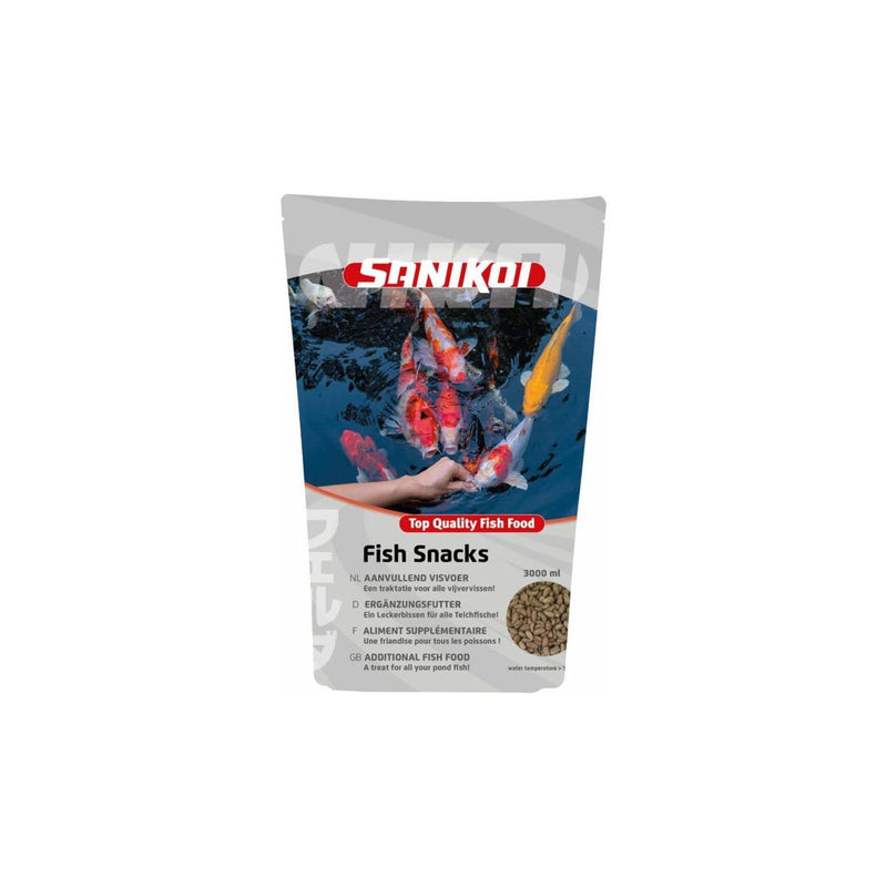 SaniKoi Alimentation pour poissons Nourriture pour poissons Fish Snacks 3000 ml - SaniKoi 8711921000643 124560
