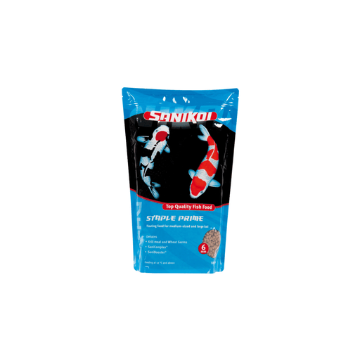SaniKoi Alimentation pour poissons Nourriture pour poissons Staple Prime 6 mm 3000 ml - SaniKoi 8711921233508 124540
