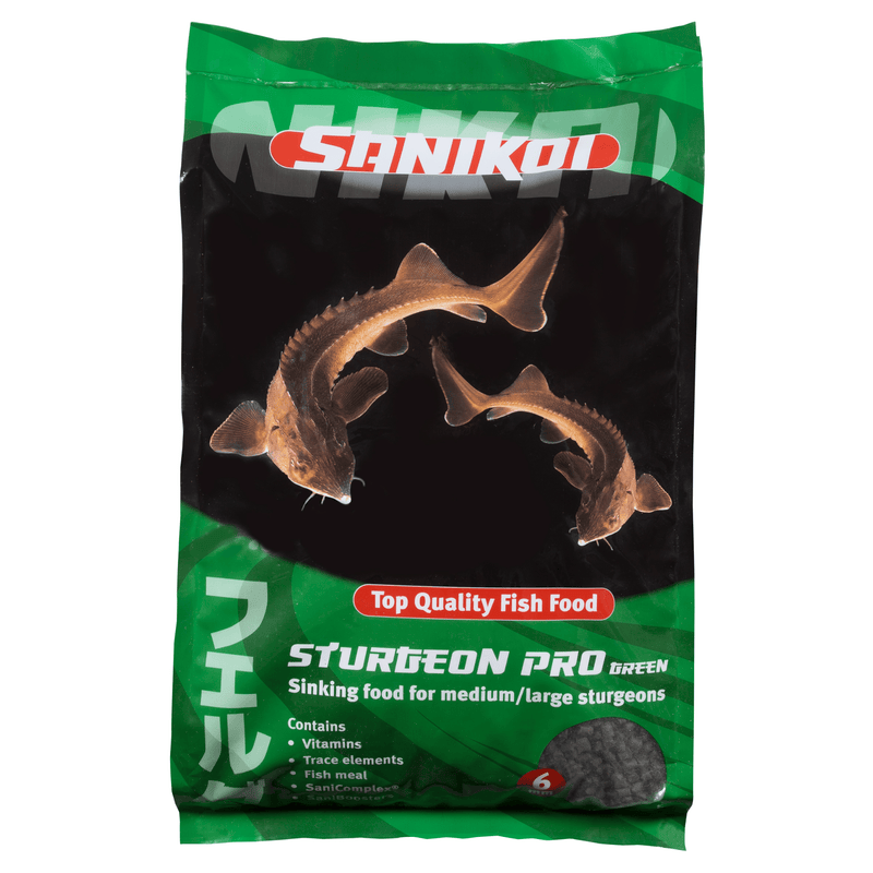 SaniKoi Alimentation pour poissons Nourriture pour poissons Sturgeon Pro green 6 mm 10 l - SaniKoi 8711921240902 124582