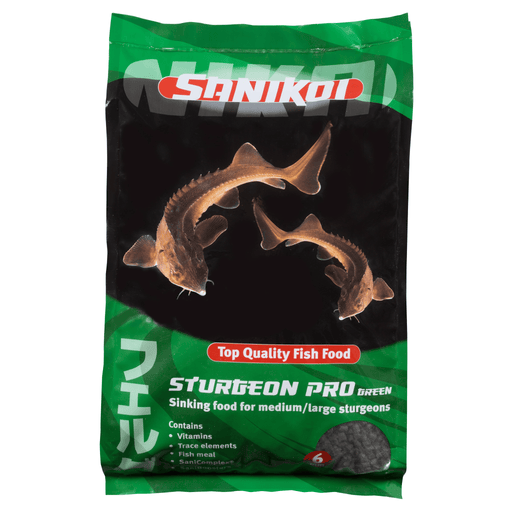 SaniKoi Alimentation pour poissons Nourriture pour poissons Sturgeon Pro green 6 mm 10 l - SaniKoi 8711921240902 124582