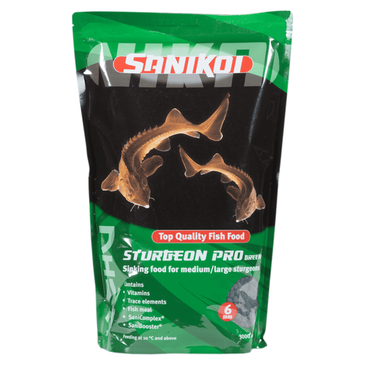 SaniKoi Alimentation pour poissons Nourriture pour poissons Sturgeon Pro green 6 mm 3 l - SaniKoi 8711921240896 124581