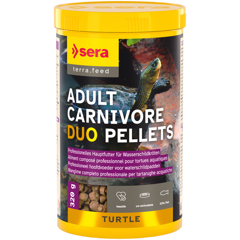 Sera Turtle Adult Carnivore Duo Pellets 1.000 ml (310 g)