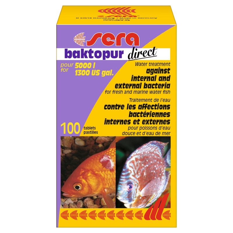 Sera Baktopur direct 100 past. - pour 5.000 litres