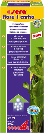 Sera flore 1 carbo 500 ml