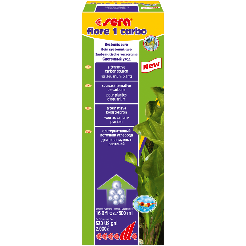 Sera flore 1 carbo 500 ml