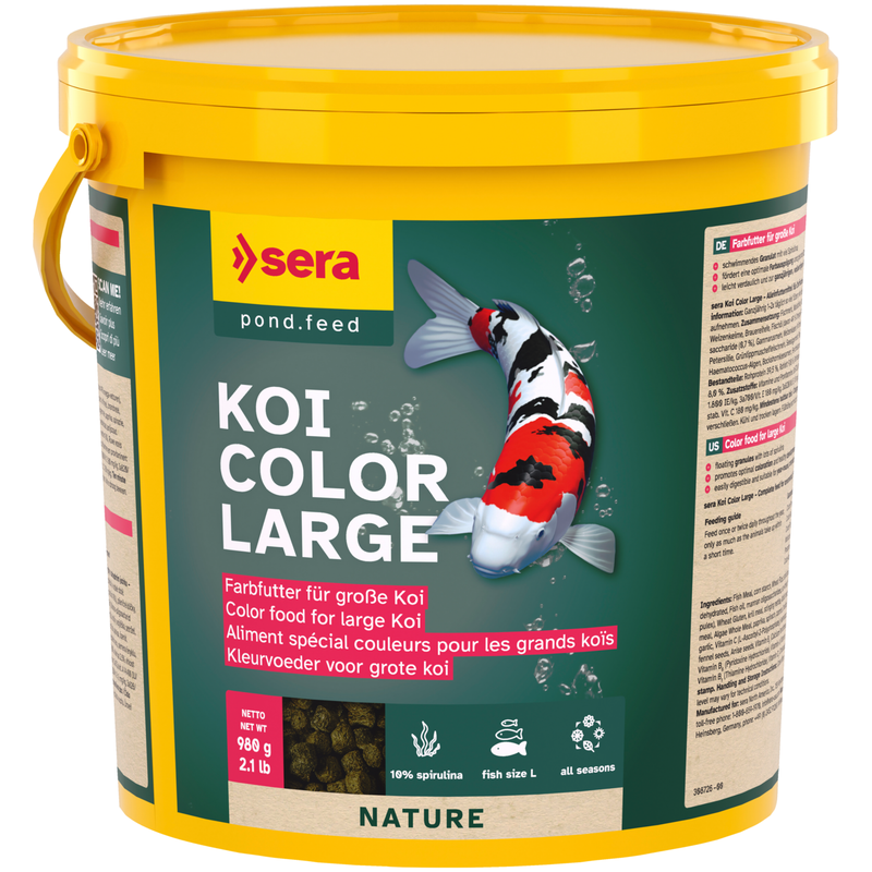 Sera Koï Color Large 3,8 L (980 g)