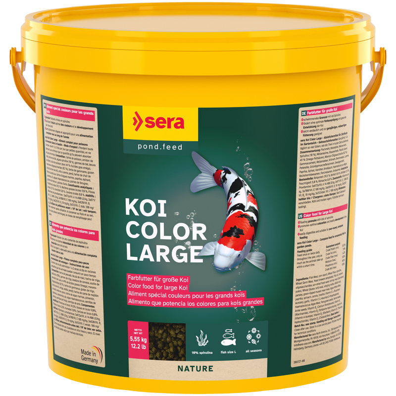 Sera Koï Color Large 21 L (5,55 kg)
