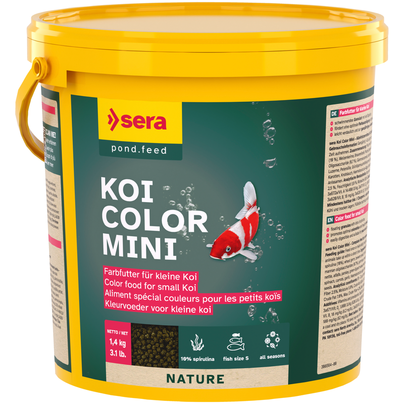 Sera Koï Color Mini 3,8 L (1,4 kg)