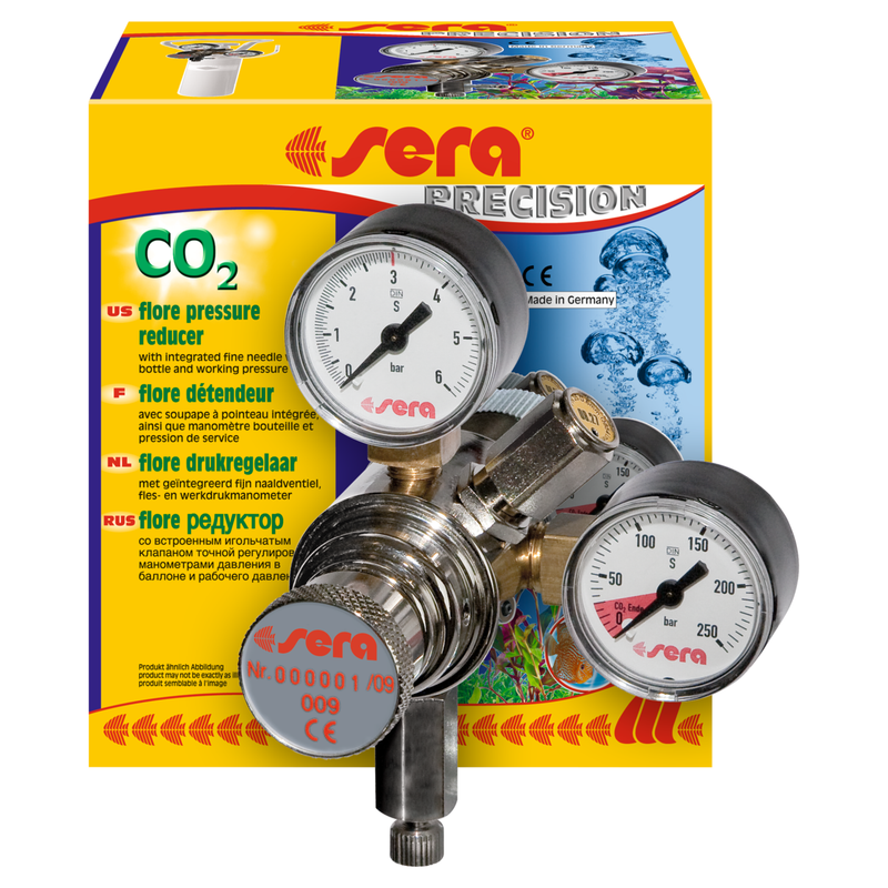 Détendeur CO₂ Sera flore pour soupape externe