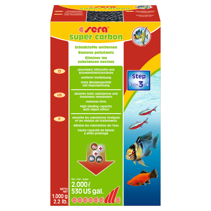 Sera super carbon 1.000 g