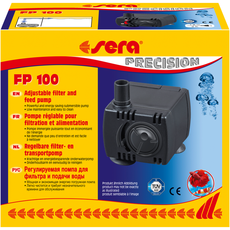 Pompe pour filtration et circulation d’eau Sera FP 100