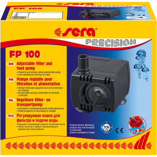 Pompe pour filtration et circulation d’eau Sera FP 100