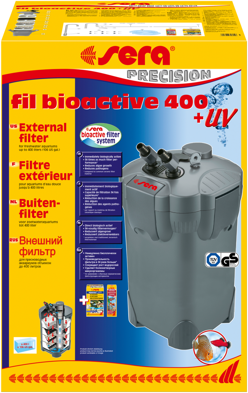 Sera Fil bioactive 400 + UV