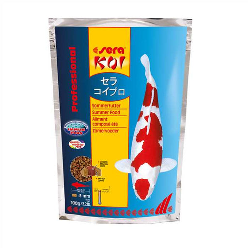 Sera Nourriture sera KOI Professional aliment composé été 1KG - Date limite 02.2024 FLASH07015