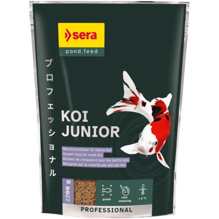 Sera Sera Koi Professional Junior - 2.2kg - Aliment spécial croissance et couleurs pour les petits koïs 4001942541534 32792