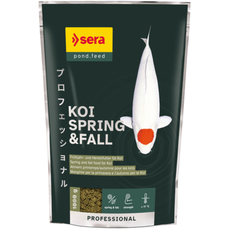 Sera Sera Koi Professional Spring & Fall - 1kg - Pour une hibernation en toute sécurité et un bon début de printemps 4001942070126 07012